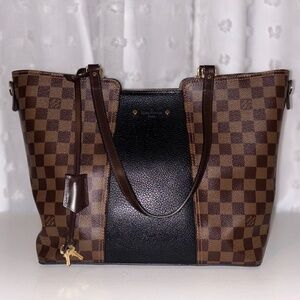 Authentic Louis Vuitton Damier Eben Jersey Tote